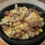 PeppeR Lunch Ion Kashihama Ten - お肉たっぷりビーフペッパーライス：(M) 990円