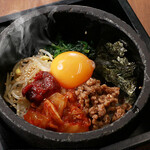 stone grilled bibimbap