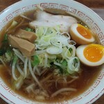 Sapporo Ramen Misogen Ion Moru Tomakomai Ten - あっさり醤油+たっぷり野菜+味玉子