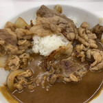 Yoshinoya Gojusan Gosen Tottori Yoshinari Ten - カリガリ牛×牛カルビカレー