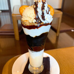 French Toast Senmon Ten CAFE LA PAIX Kofu Showa Ten - コーヒーゼリーパフェ