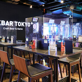 Enjoy games and beer at the same time ♪ A stylish Americanized bar