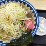 Aizu Men Hamasaki - 會津しお ネギラーメン 大盛り