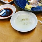 炭火焼 こうちゃん - 醤油とごま油、お好みで