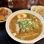 Chinese Shinshisen - ラーメンランチ　味噌ラーメン　ライス無し