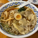 China Ramen Youshu Shounin Kohokuten - 醤油ワンタン麺