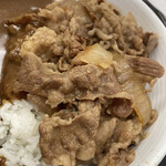 Yoshinoya Kuya Oodori Nishiki Ten - 肉部分