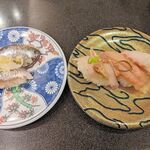 Mawaru Sushi Doraku Miyauchi Ten - 白身三昧、イワシ