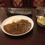 八番館コーヒー店 - カレーセット800円