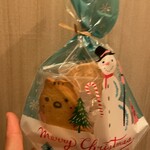 りすのケーキやさん - クリスマスプレゼント用にクッキーを入れて頂きました。