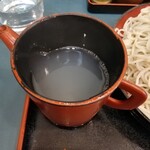 Komoro Soba Shinjuku Minamiguchi Ten - 蕎麦湯