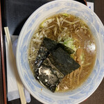 ralamen himawari - 以前訪れた時に食べたネギラーメン