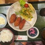 Kamon Fujigaoka Ten - カキフライ定食