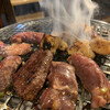 炭火焼肉 金剛園 - サガリを炭火焼き