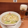 Hidakaya Kinshicho Kitaguchi Ten - ■野菜たっぷりタンメン 520円(内税)/生ビール 290円(内税)■