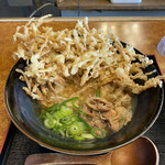 Shikoku Udon Kawakita honten - 豚肉ごぼう天うどん