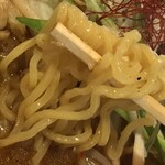 Aji Tori - 麺はこんな感じ