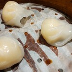 Zenshutoku Ginza Ten - 海老蒸し餃子。文句なし美味！