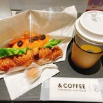 & COFFEE MAISON KAYSER - ツナオリーブトマト・シーズナルホットR