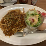 洋食屋 コウヨウ館 - パスタモーニング（ドリンク代＋550円）