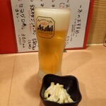 つぼ八 - 生ビール 460円