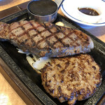 Steak Gusto Iwatsukintaten - 肉の日限定　特選サーロインステーキ（ハンバーグ1枚無料）