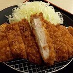 Kushi Katsu Tanaka Kyubikkupuraza ShinYokohama Ten - 熟成ロースカツ（アップ）