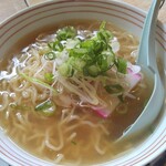 Gashoen - ラーメンにぎりセット〜塩ラーメン