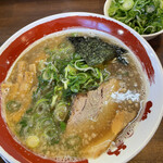 Ramen Umeno Ya Hasaki Ten - 醤油らーめん ネギトッピング