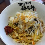 Abura-soba Senmon Ten Kajiken Fuso Ten - にんにく入れなきゃ油そばじゃない気が