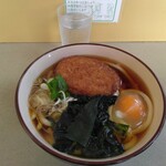 Tachigui Soba Tanpopo - コロッケうどん　卵トッピング