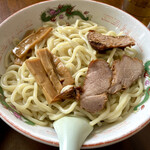 渚 - 辛みそつけ麺　大盛り　中油