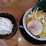 Machida Shoten Oogaki Ten - ネギラーメン・ライス