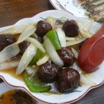 登龍軒 - 肉団子の甘酢