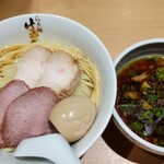 らぁ麺 はやし田 - 特製つけ麺 1050円、大盛り 100円