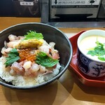 くら寿司 - 旬の海鮮丼・茶碗蒸し　2022/03/04