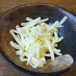 Abura-soba Senmon Ten Kajiken Fuso Ten - トッピングはチーズ　ラインで無料。