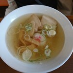 喜多方ラーメン専門店喜鈴 - 白醤油中華そば ハーフ