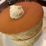 Hoshino Coffee Ten Nagoya Meito Ten - 窯焼きスフレパンケーキ ダブル ドリンク付（税込 1,130円）評価＝◎