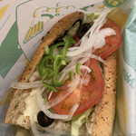 SUBWAY Utsunomiya Berumoru Ten - チーズサラダチキン♪