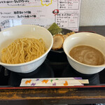 わがや - 濃厚豚骨魚介つけ麺　大盛り