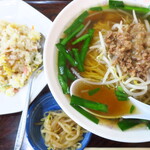 満漢福 - 満漢ラーメン＋炒飯