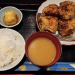 Fuzuki - 鳥の塩こうじ漬け唐揚げ定食