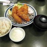 Tonkatsu Hamakatsu Kitakyushu Moji Ten - かきふらい膳