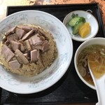 Chuka Tochio - 220402土　東京　中華 栃尾　肉入りチャーハン800円