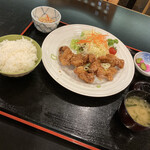 Kojo Hama Onsen Hotel - ザンギ定食（＾∇＾）