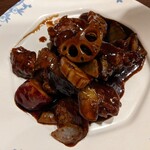 Bamiyan Shushino Saginuma Ten - 黒酢豚定食（879円）