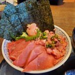 Marusa Suisan Nagoya Honten - 本まぐろネギトロ鉄火丼