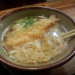 かぜたに - てんぷらうどん