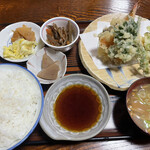 天広 - 天麩羅定食　1300円